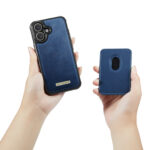 Solidenz MagSafe Wallet Backcover voor iPhone 16 Plus – Blauw - 9