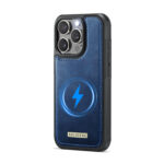 Solidenz MagSafe Wallet Backcover voor iPhone 16 Pro – Blauw - 8