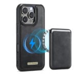 Solidenz MagSafe Wallet Backcover voor iPhone 16 Pro Max - Zwart