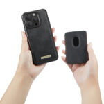 Solidenz MagSafe Wallet Backcover voor iPhone 16 Pro Max – Zwart - 9