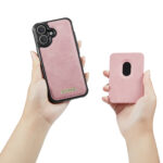 Solidenz MagSafe Wallet Backcover voor iPhone 16 – Roze - 9