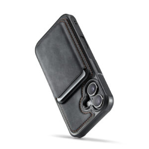 Solidenz MagSafe Wallet Backcover voor iPhone 16 - Zwart - 7