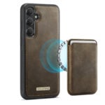 Solidenz Magnetisch Wallet Backcover voor Samsung Galaxy A16 - Bruin