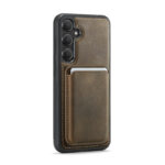 Solidenz Magnetisch Wallet Backcover voor Samsung Galaxy A36 – Bruin - 1
