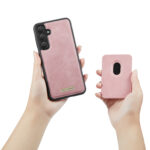 Solidenz Magnetisch Wallet Backcover voor Samsung Galaxy A55 – Roze - 8