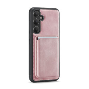 Solidenz Magnetisch Wallet Backcover voor Samsung Galaxy A55 - Roze - 1