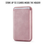 Solidenz Magnetisch Wallet Backcover voor Samsung Galaxy A55 – Roze - 6