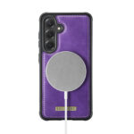 Solidenz MagSafe Wallet Backcover voor Samsung Galaxy S25 – Paars - 5