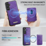 Solidenz MagSafe Wallet Backcover voor Samsung Galaxy S25 – Paars - 6