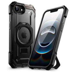 Supcase UB Grip hoesje geschikt voor iPhone 17e / 16e - Zwart