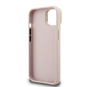 Guess 4G Logo met Camerastand functie iPhone 14 hoesje – Roze - 5