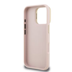 Guess 4G Logo met Camerastand functie iPhone 16 Pro hoesje – Roze - 5