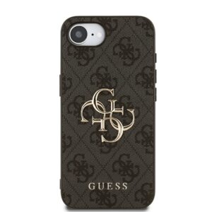 Guess Metal Logo iPhone 16e hoesje – Grijs - 2