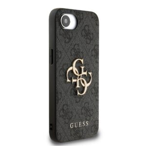 Guess Metal Logo iPhone 16e hoesje – Grijs - 3