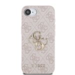 Guess Metal Logo iPhone 17e / 16e hoesje – Roze - 2