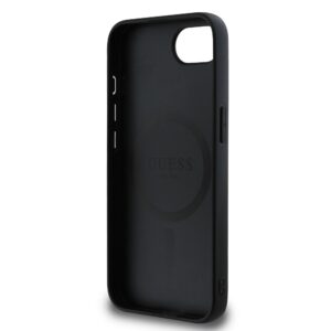 Guess Triangle Metal Logo met MagSafe iPhone 16e hoesje – Zwart - 5