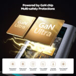 Joyroom – 65W Laadstation met USB 3.0 en USB C – Bureau Adapter – Multi Port Docking Station – Grijs - 4