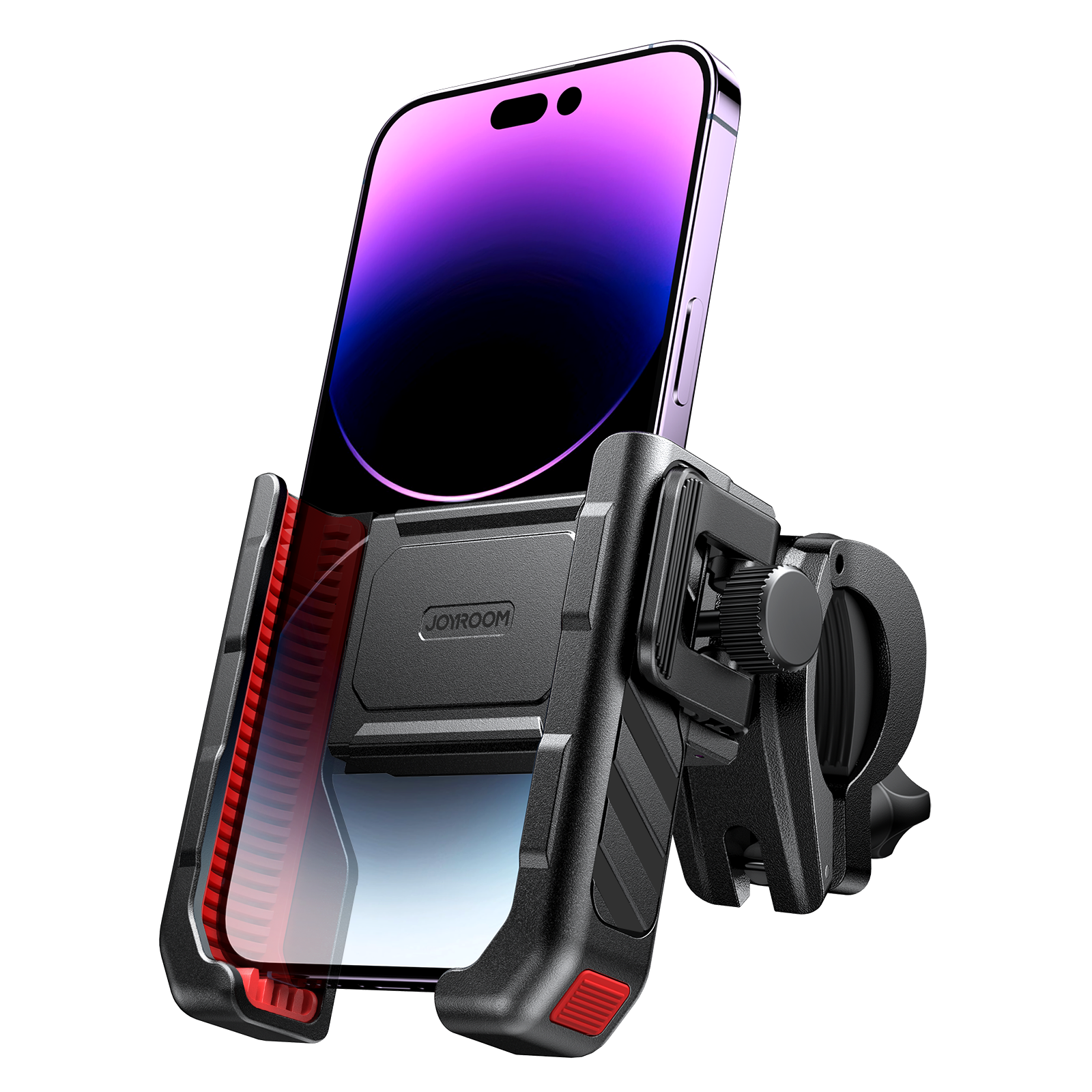Joyroom Telefoonhouder voor aan het Fietsstuur – Zwart 1 Joyroom Telefoonhouder voor aan het Fietsstuur – Zwart 1