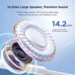 Joyroom Type-C Half In-Ear Oordopjes – Wit - 5