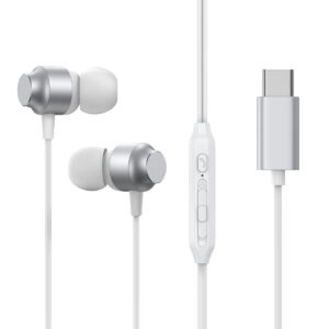 Joyroom Type-C In-Ear Oordopjes – Zilver Main Image