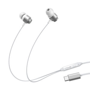 Joyroom Type-C In-Ear Oordopjes – Zilver - 1
