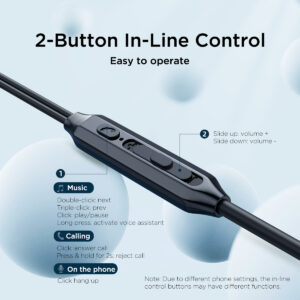 Joyroom Type-C In-Ear Oordopjes – Zwart - 3
