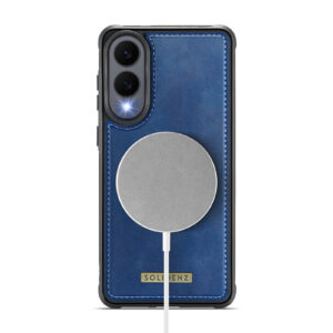 Solidenz 2-in-1 MagSafe Wallet Case voor Samsung Galaxy S25 Edge – Blauw - 4