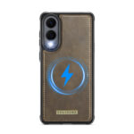 Solidenz 2-in-1 MagSafe Wallet Case voor Samsung Galaxy S25 Edge – Bruin - 3