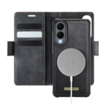 Solidenz 2-in-1 MagSafe Wallet Case voor Samsung Galaxy S25 Edge - Zwart