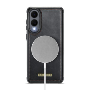 Solidenz 2-in-1 MagSafe Wallet Case voor Samsung Galaxy S25 Edge – Zwart - 4