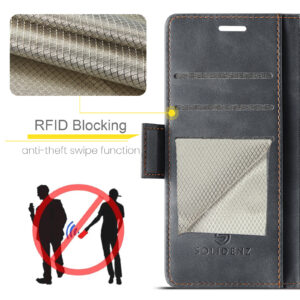 Solidenz 2-in-1 MagSafe Wallet Case voor Samsung Galaxy S25 Edge – Zwart - 7
