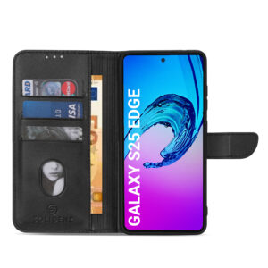 Solidenz bookcase Samsung Galaxy S25 Edge – Zwart - 3