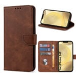 Solidenz bookcase iPhone 16e - Bruin