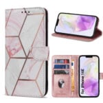 Solidenz bookcase iPhone 16e - Marmer