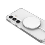 Solidenz Collection Samsung Galaxy S25 / S24 hoesje met afneembare koord – White Pearls - 2