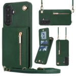 Solidenz Fashion Portemonnee hoesje met koord Samsung Galaxy A56 - Groen