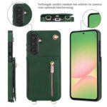 Solidenz Fashion Portemonnee hoesje met koord Samsung Galaxy A56 – Groen - 3