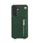 Solidenz Fashion Portemonnee hoesje met koord Samsung Galaxy A56 – Groen - 7