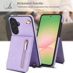 Solidenz Fashion Portemonnee hoesje met koord Samsung Galaxy A56 – Violet - 4