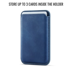 Solidenz MagSafe Wallet Backcover voor Samsung Galaxy S25 Edge – Blauw - 6