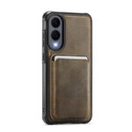 Solidenz MagSafe Wallet Backcover voor Samsung Galaxy S25 Edge – Bruin - 1