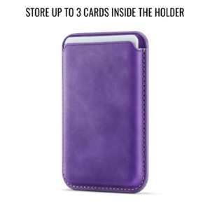 Solidenz MagSafe Wallet Backcover voor Samsung Galaxy S25 Edge – Paars - 6
