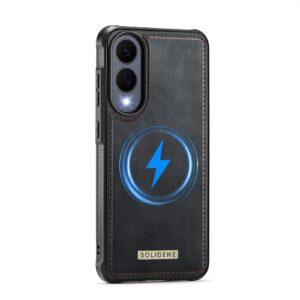 Solidenz MagSafe Wallet Backcover voor Samsung Galaxy S25 Edge – Zwart - 3