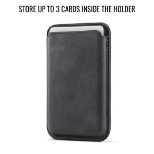 Solidenz MagSafe Wallet Backcover voor Samsung Galaxy S25 Edge – Zwart - 6