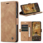 Solidenz Urban Book Samsung Galaxy S25 Edge hoesje - Bruin