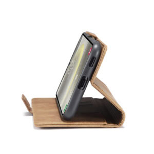 Solidenz Urban Book Samsung Galaxy S25 Edge hoesje – Bruin - 4