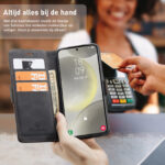 Solidenz Urban Book Samsung Galaxy S25 Edge hoesje – Zwart - 7