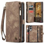 Solidenz Urban Wallet Samsung Galaxy S25 Edge hoesje - Bruin