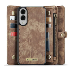 Solidenz Urban Wallet Samsung Galaxy S25 Edge hoesje – Bruin - 4