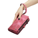 Solidenz Urban Wallet Samsung Galaxy S25 Edge hoesje – Rood - 10